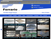 Tablet Screenshot of ferrariosnc.it